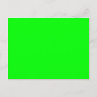 Carte Postale Hex vert néon 00FF00