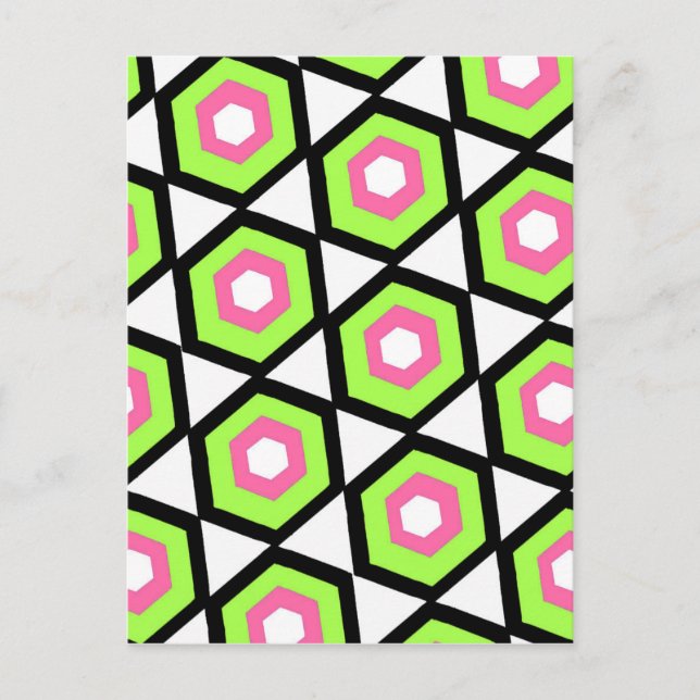 Carte Postale Hexagon (Devant)