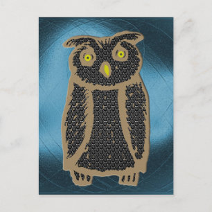 Carte Postale Hibou