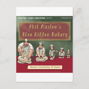 Carte Postale Hiérarchie des besoins de Maslow