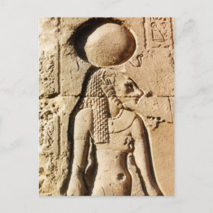 Carte Postale Hiéroglyphe Lioness Sekhmet