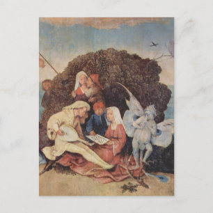Carte Postale Hieronymus Bosch- Haywain (détail)
