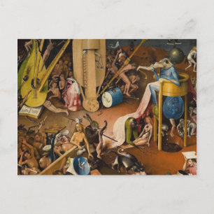 Carte Postale Hieronymus Bosch-Le Jardin de l'Enfer