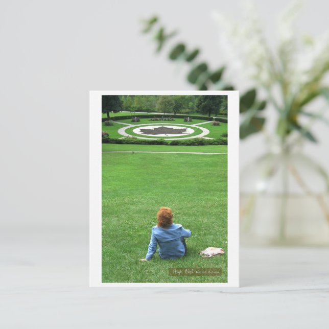 Carte Postale High Park Toronto Ontario Canada (Debout devant)