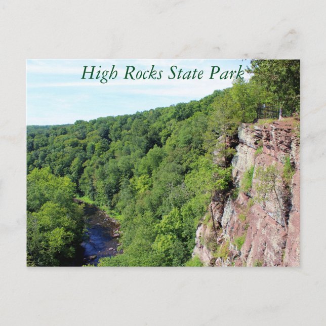 Carte postale High Rocks State Park (Devant)