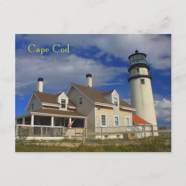 Carte Postale Highland Lighthouse Cape Cod Truro MA (Devant)