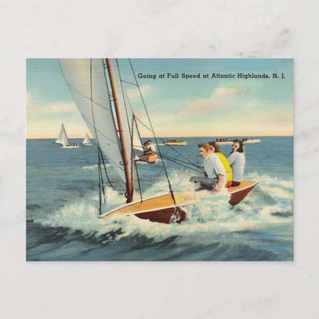 Carte Postale Highlands de l'Atlantique, New Jersey (Devant)