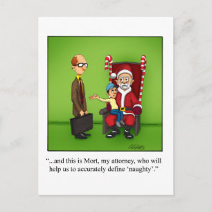 Carte postale Hilarious Christmas Humour