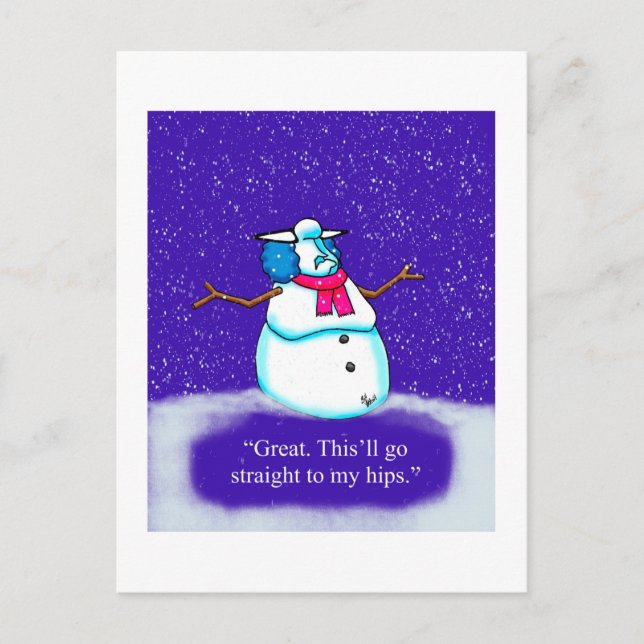 Carte postale Hilarious Christmas Humour (Devant)