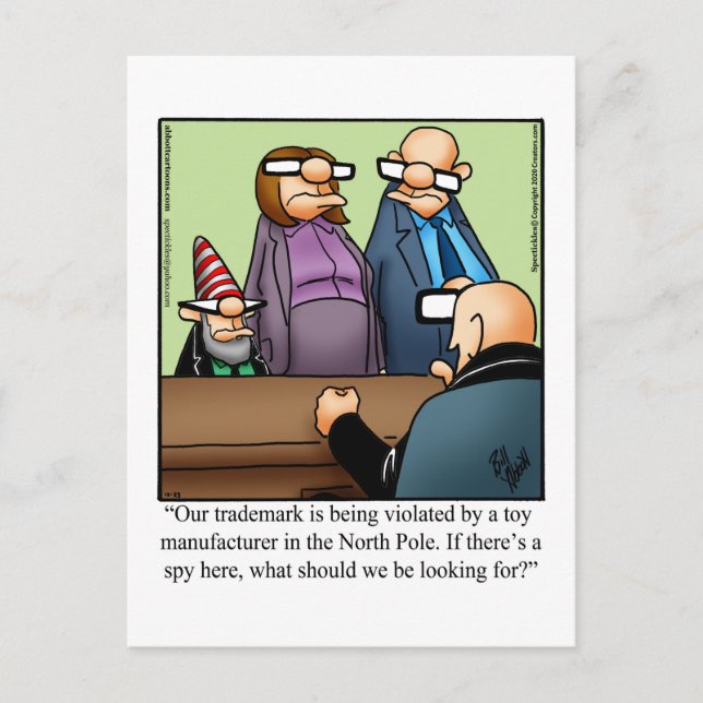Carte postale Hilarious Christmas Humour (Devant)
