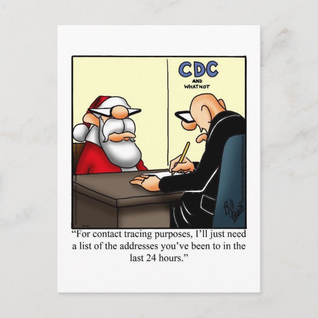 Carte postale Hilarious Christmas Humour (Devant)