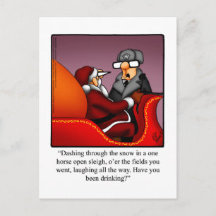 Carte postale Hilarious Christmas Humour