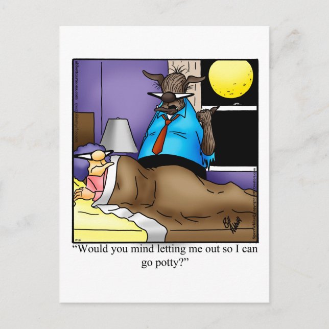 Carte postale Hilarious Halloween Humour (Devant)