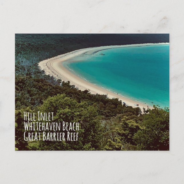 Carte Postale Hill Inlet, Whitehaven Beach, GBR (Devant)