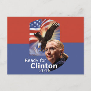 Carte postale Hillary 2016