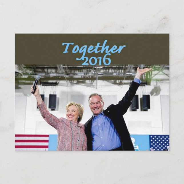 Carte postale Hillary 2016 (Devant)