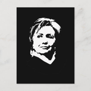 Carte Postale Hillary Clinton