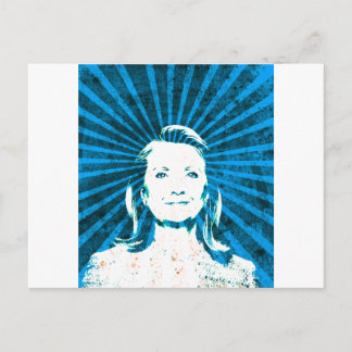 Carte Postale Hillary Clinton pour le président 2016