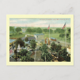Carte Postale Hillside Amusement Park, Belleville, NJ Vintage