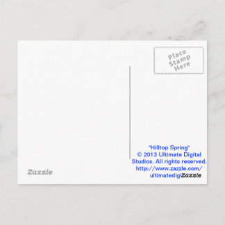 Carte postale Hilltop Spring