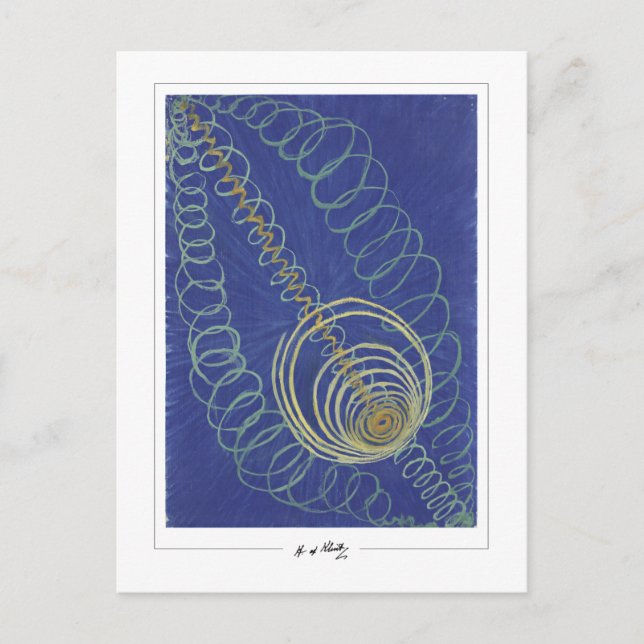 Carte Postale Hilma af Klint #10 - Beaux-arts (Devant)
