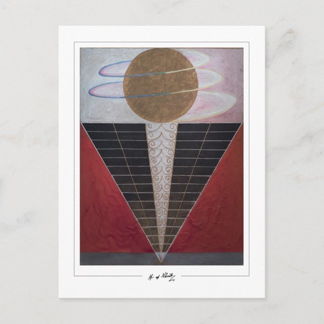 Carte Postale Hilma af Klint #142 - Beaux-Arts (Devant)