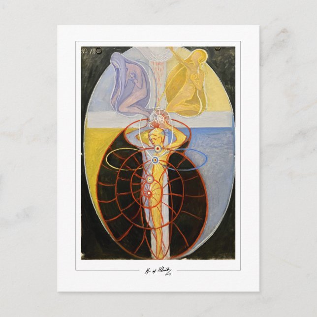 Carte Postale Hilma af Klint #34 - Beaux-Arts (Devant)