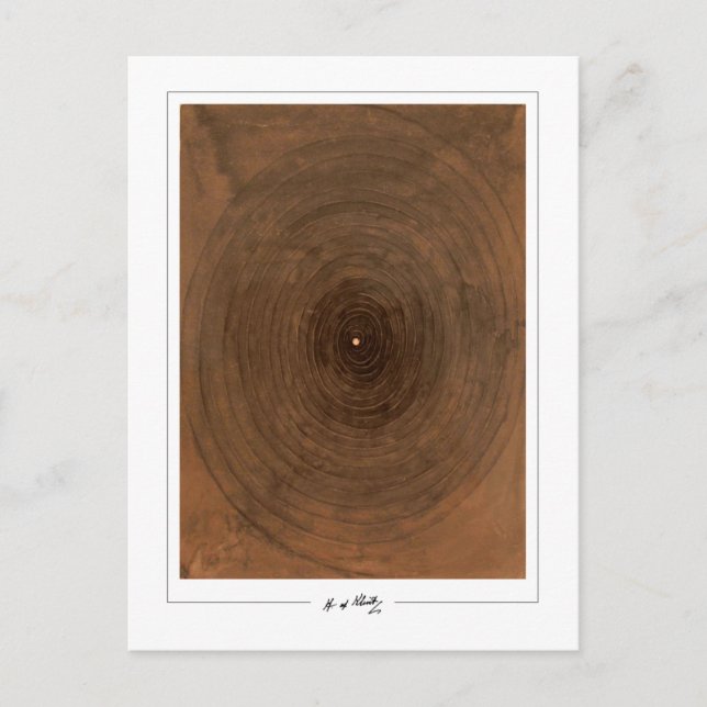Carte Postale Hilma af Klint #58 - Beaux-arts (Devant)