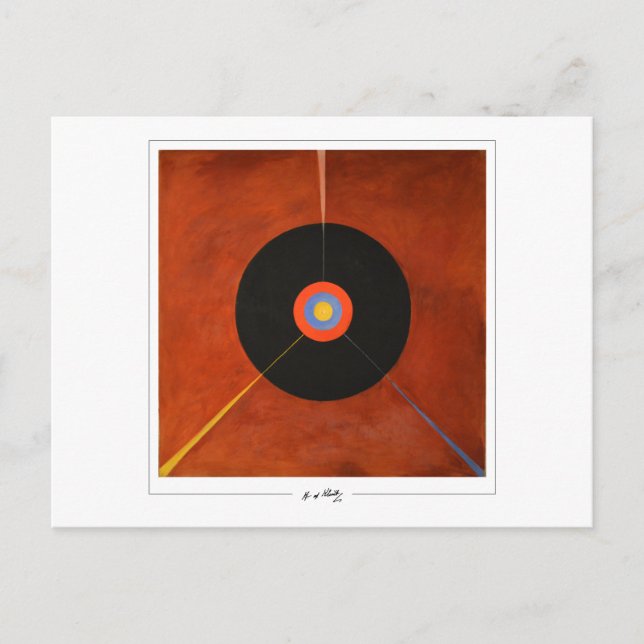 Carte Postale Hilma af Klint #59 - Beaux-Arts (Devant)