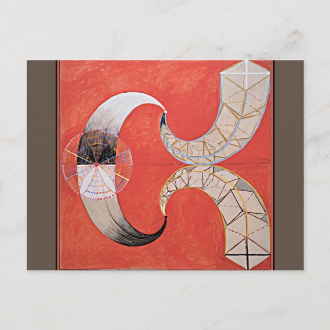 Carte Postale Hilma af Klint - Le Swan No. 09 (Devant)