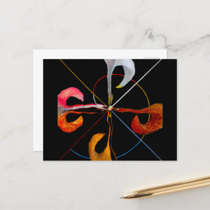 Carte Postale Hilma af Klint - Le Swan No 7