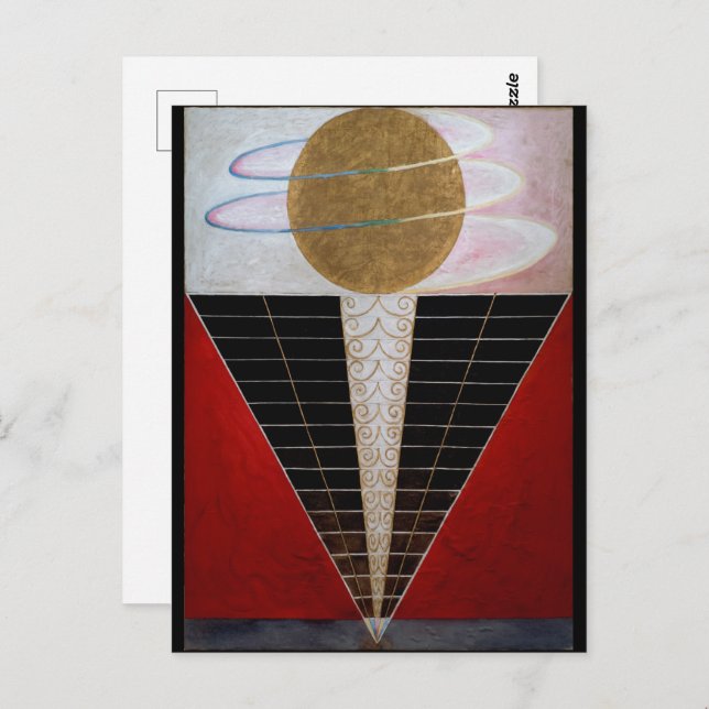 Carte Postale Hilma af Klint - Retable II (Devant / Derrière)