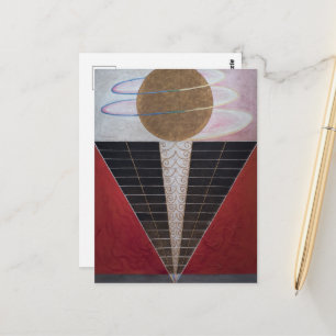 Carte Postale Hilma Af Klint, Retable n° 2, Art Abstrait