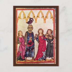 Carte Postale Hiltbolt De Swanegoen Deux Dames À La Danse De M