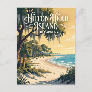 Carte Postale Hilton Head Island Caroline du Sud