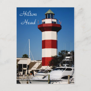 Carte postale Hilton Head, SC Harbour Town Lightho