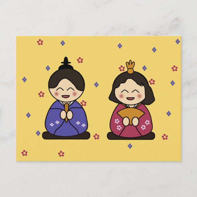 Carte Postale Hina Ningyo (Devant)