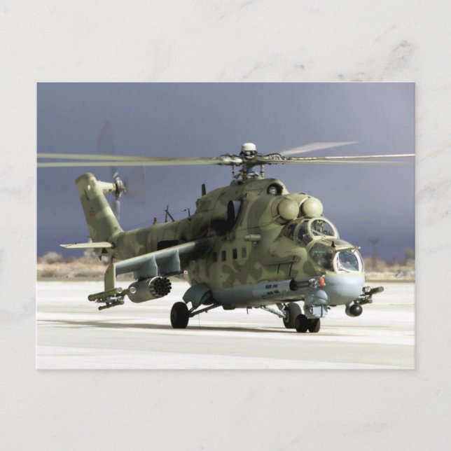 Carte Postale Hind MI-24 (Devant)