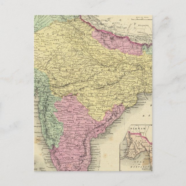 Carte Postale Hindostan Ou Inde Britannique 2 (Devant)