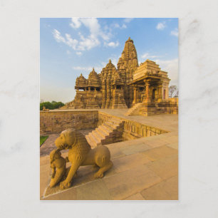Carte Postale Hindu Temples at Khajuraho