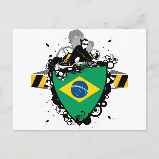 Carte Postale Hip Brazil (Devant)