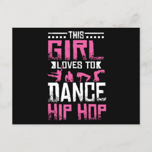Carte Postale Hip hop de danse fille