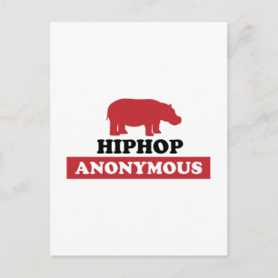 Carte Postale HipHop Anonyme