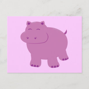 Carte Postale Hippo mignon