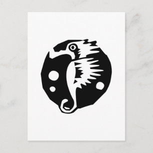 Carte Postale Hippocampe