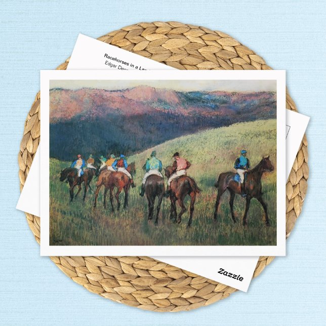 Carte Postale Hippocampe dans un paysage Edgar Degas (Créateur téléchargé)