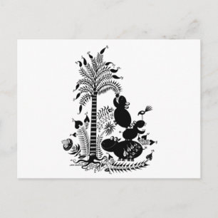 Carte Postale Hippopotames affamés