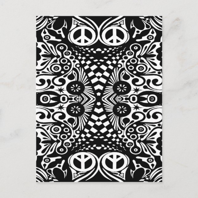 Carte Postale Hippy Heaven (Devant)