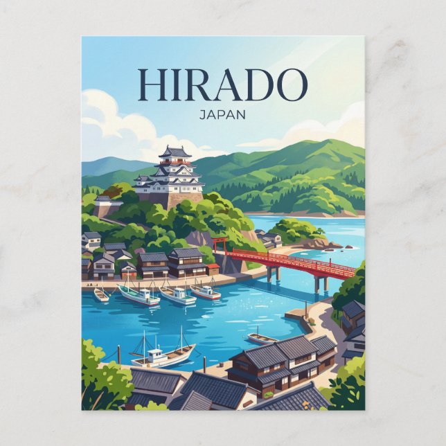 Carte Postale Hirado, Japon (Devant)