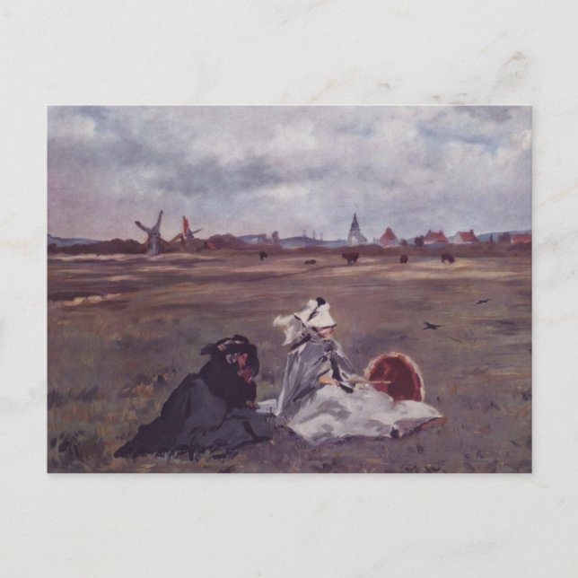 Carte Postale hirondelles - Edouard Manet (Devant)